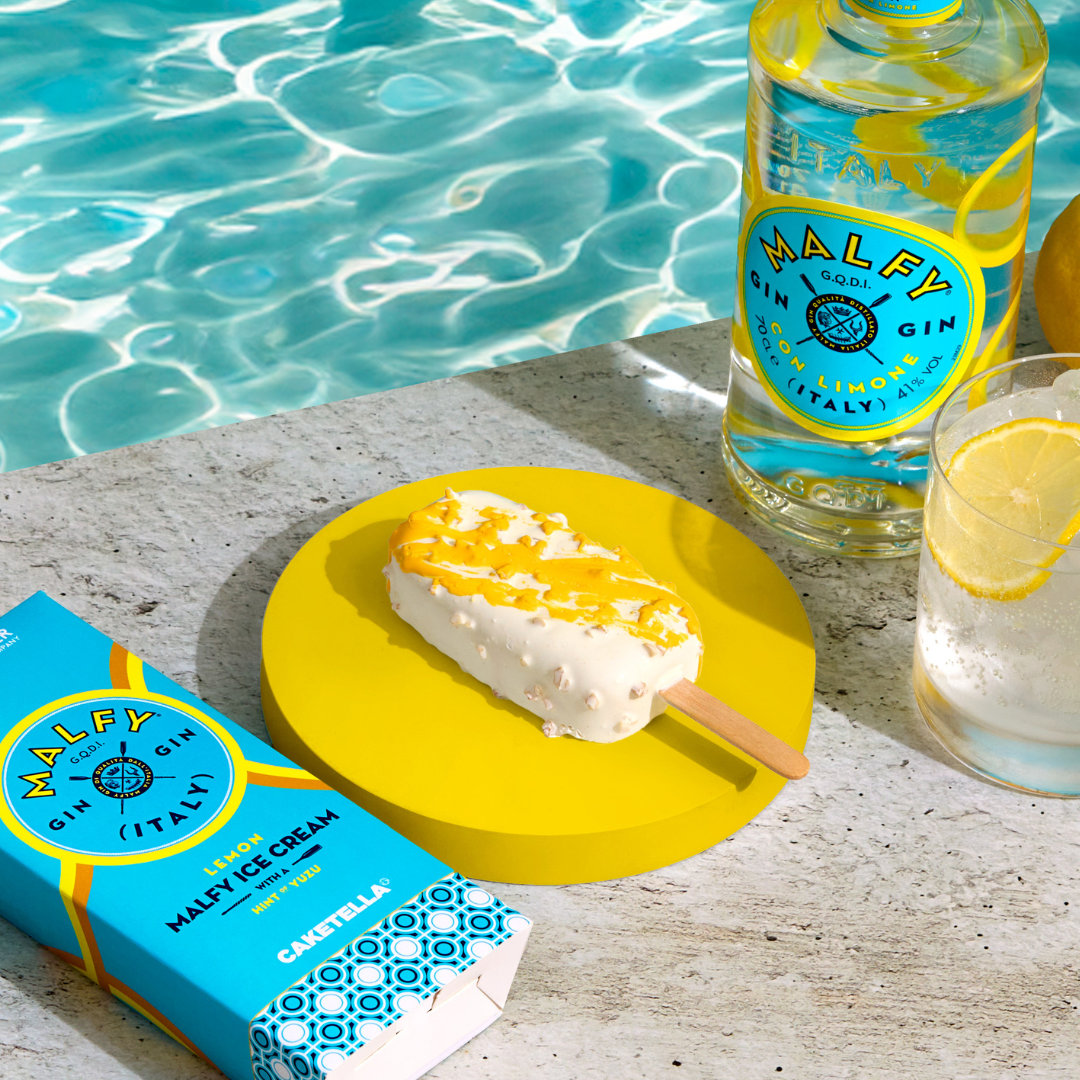 Malfy Limone Gin Ice Cream Pack (2 sticks)