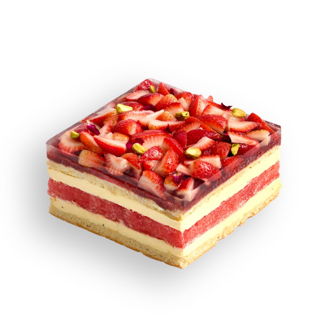 Watermelon Strawberry Cake