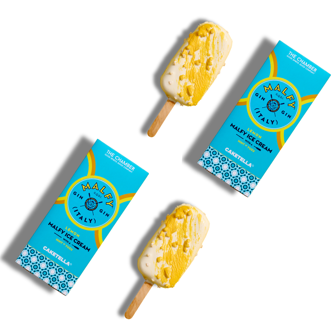 Malfy Limone Gin Ice Cream Pack (2 sticks)
