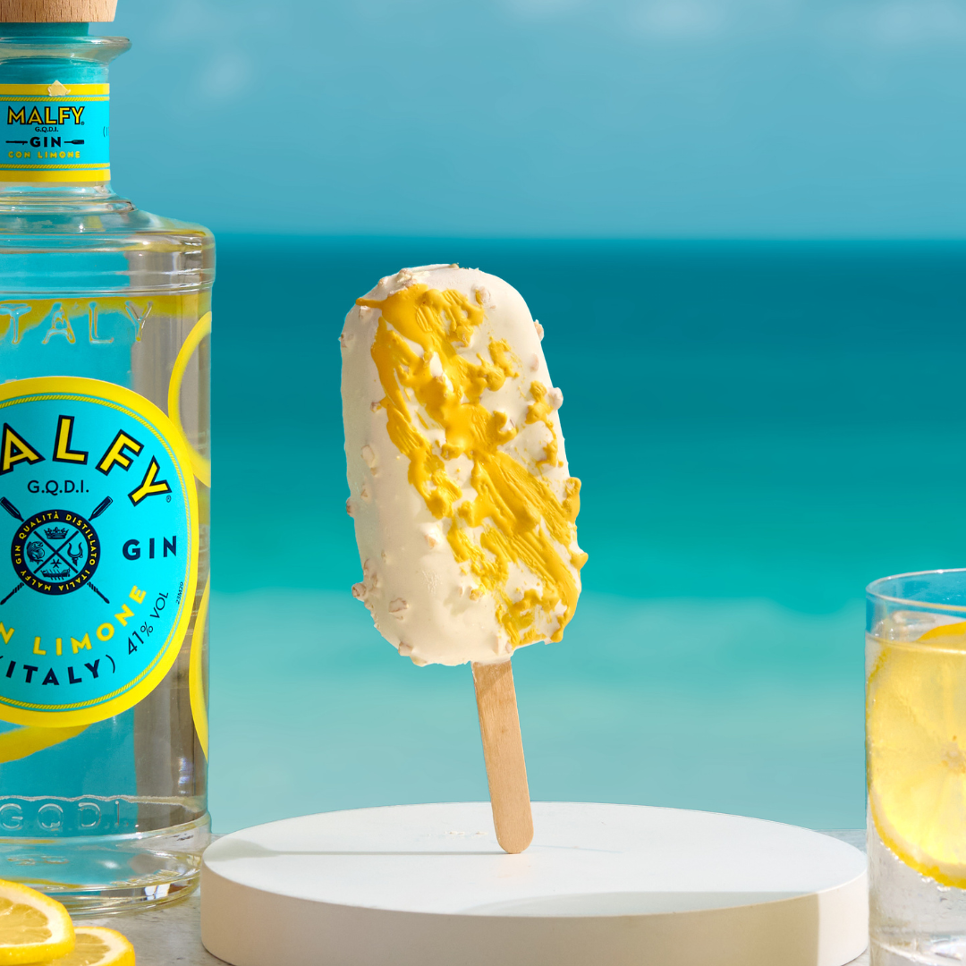 Malfy Limone Gin Ice Cream Pack (2 sticks)