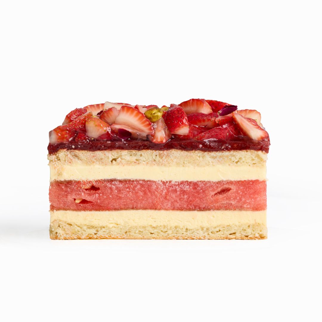 Watermelon Strawberry Cake