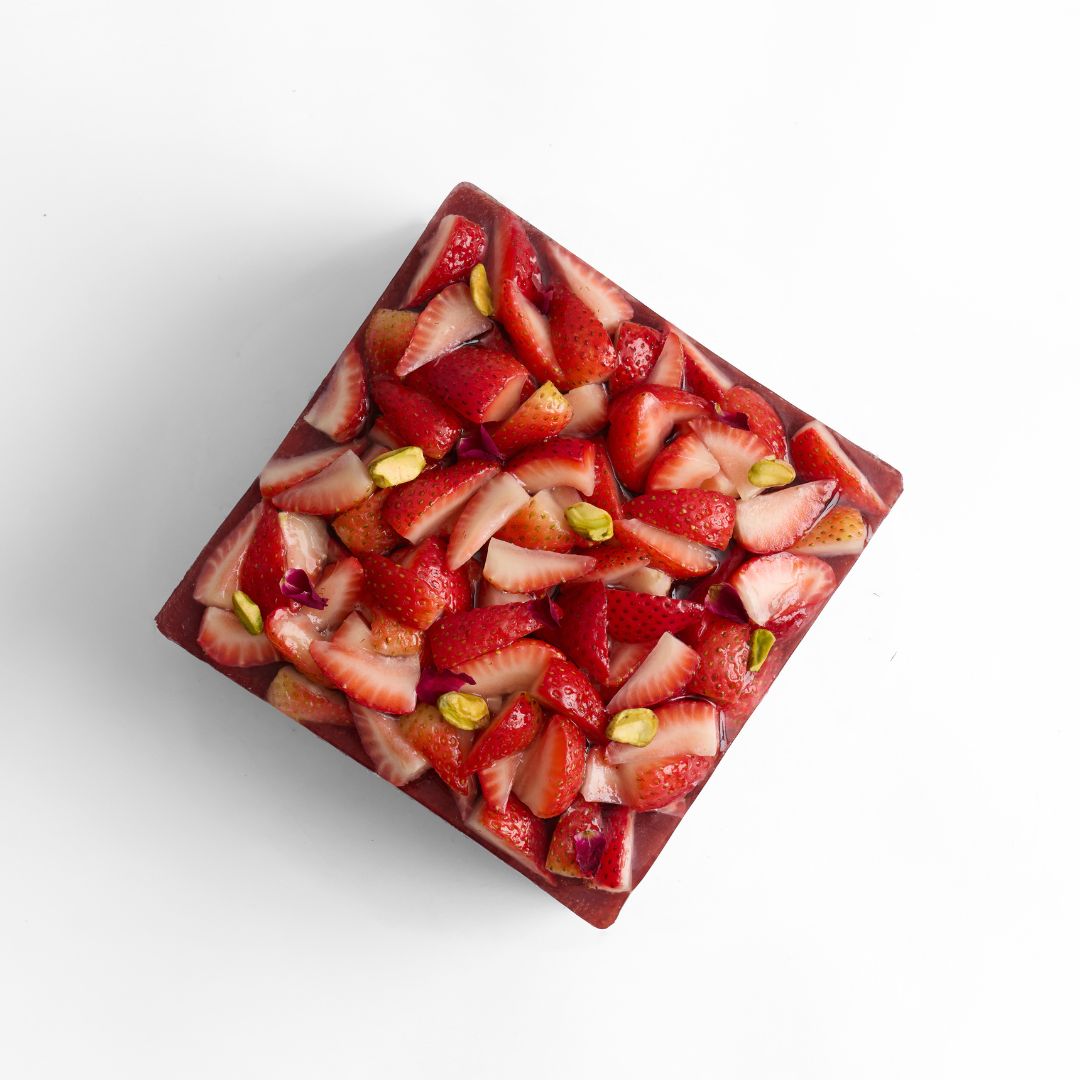 Watermelon Strawberry Cake