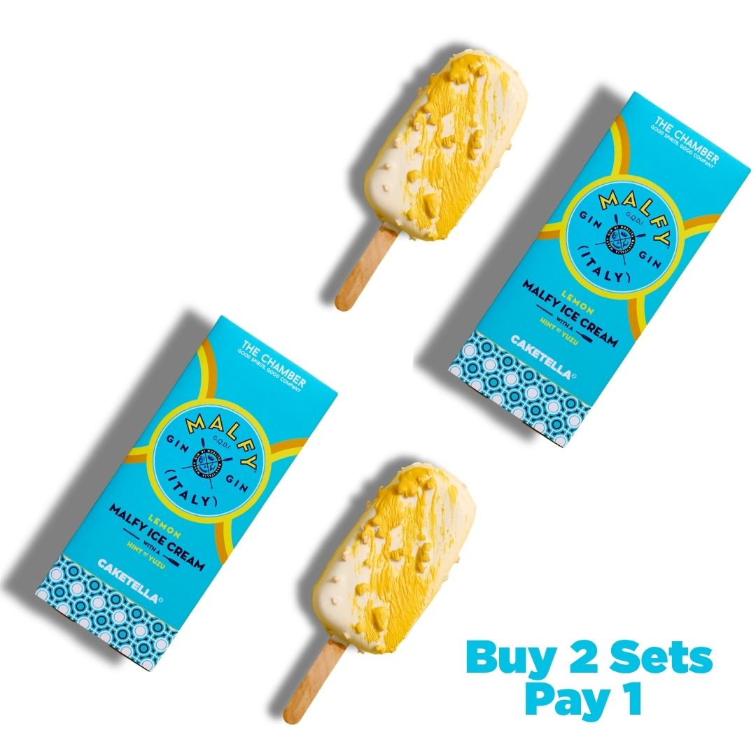 Malfy Limone Gin Ice Cream Pack (2 sticks)