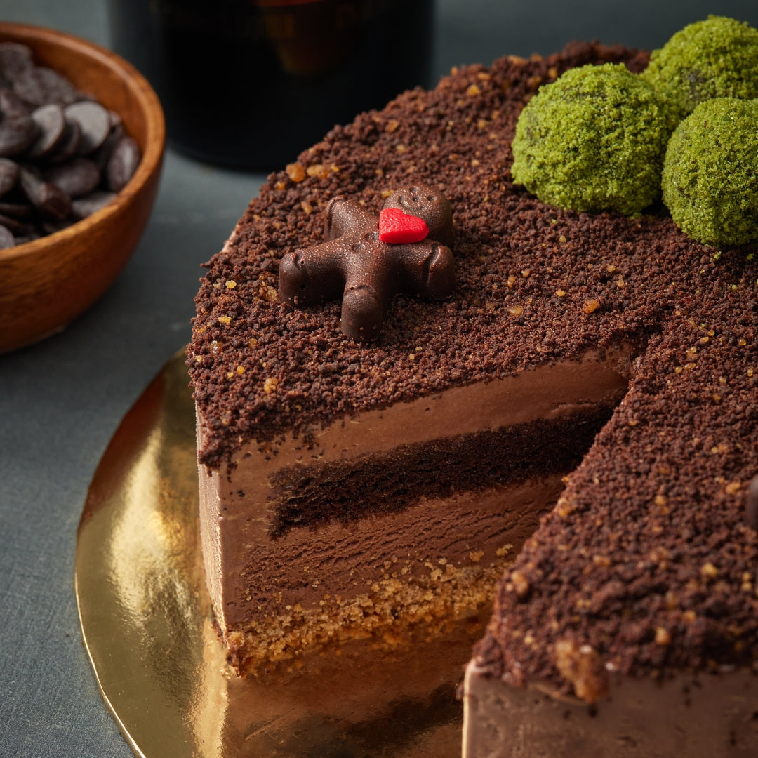 Baileys Valrhona Chocolate Ice Cream Cake