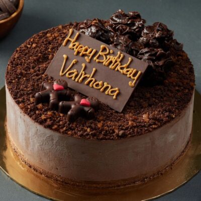 Valrhona Chocolate Ice Cream Cake (Non Alcohol) (Same Day)