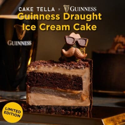 Guinness Draught Ice Cream Cake 6 Inch (1 Day)